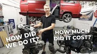 Как заменить двигатель Golf GTI на T25?