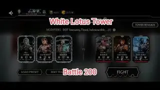 White Lotus Tower Battle 200