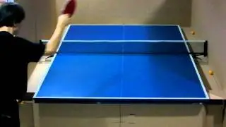 Non-stop Service # 1.. (3D) 12 balls table tennis