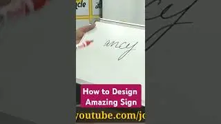 AMAZING SIGNATURE FOR SUCCESS | How to do your Signature | Jolly Uncle |