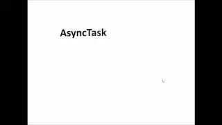 asynctask android tutorial