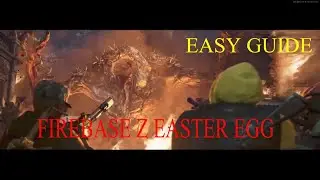 COLD WAR ZOMBIES - FIREBASE Z - EASTER EGG - EASY GUIDE