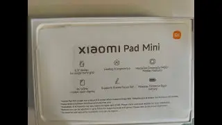 Распаковка Xiaomi Pad Mini 12/512 ГБ GLOBAL