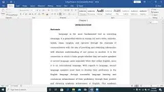 Sample SOP and RRL