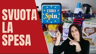 SVUOTA LA SPESA EUROSPIN - ESSELUNGA #svuotalaspesa #eurospin #esselunga #cosamangioinungiorno #vlog
