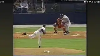 Russ Johnson 1st MLB Hit (4-8-97)