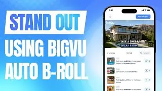 🔥 Create Scroll-Stopping Videos from Your Mobile Device with BIGVU Auto B-Roll