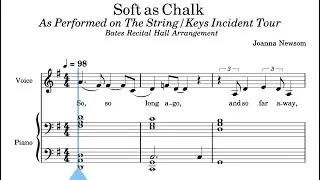“Soft as Chalk” Joanna Newsom piano tutorial by bjorksdottir