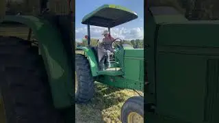 Go Lisa Go! #farm #tractor #farmequipment #haying #agriculture #homestead #farmlife #justmakingit