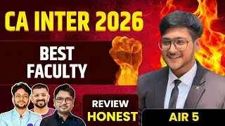 CA Inter Group 2 Faculty Review | Best Classes for 2026 Attempts