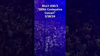 Billy Joel&rsquo;s &ldquo;Piano Man&rdquo;  #billyjoel #concert #pianoman