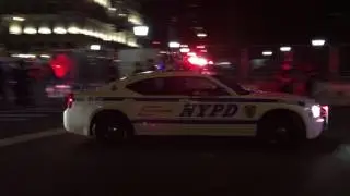 QUICK GLIMPSE OF POPE FRANCIS & HIS ENORMOUS MOTORCADE LAST SUMMER GOING UP 5TH AVENUE ON IN NYC.