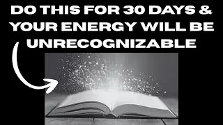 Your Energy Will Never Be the Same After This 30-Day Manifestation Routine ⎮Law of Attraction