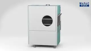 Spritzreinigung mit der MAFAC PURA / Spray cleaning with MAFAC PURA