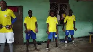Dhujau Soccer Academy will be familiar with evening exercises to increase energy and other things.