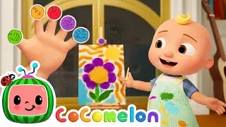 Rainbow Finger Family! 🌈💖 CoComelon | Nursery Rhymes for Babies