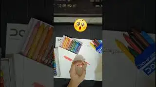 Oil pastels vs Wax crayons vs Plastic crayons 💫✨