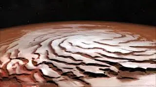 2025 July 06 - The Spiral North Pole of Mars