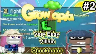 How To Kill Shockinator l Growtopia Crime Wave Tutorial #1