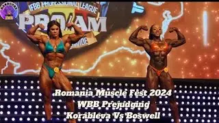 Romania Muscle Fest 2024 | Korableba Vs Boswell the battle of the Titans