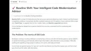 Baseline Shift: Your Intelligent Code Modernization Advisor
