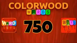 COLORWOOD WORDS Cryptogram level 750