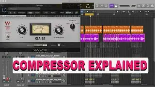 How To Use Waves CLA-2A Like A Pro | Vocal Compression Secret 🎚️ #compressor #logicprox