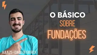 Aula 25 - O b&aacute;sico sobre Funda&ccedil;&otilde;es no Eberick [Curso Completo Eberick]