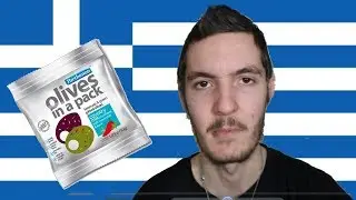 Trying Greek Snacks