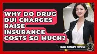 Why Do Drug DUI Charges Raise Insurance Costs So Much? - Criminal Defense Law Uncovered