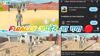 &ldquo;INDIAN VEHICLE SIMULATOR 3D 🚜 | New Tractor Gameplay | Live Stream (Pre-Recorded)&rdquo;