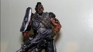 Gears Of War Custom Figure Of Tai Kaliso (Storm Collectibles Version)