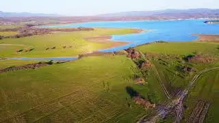 яз. Иваиловград на залез - Ivaylovgrad dam at sunset