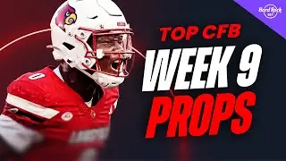 College Football Week 9 Best Bets & Player Props Picks (2025)