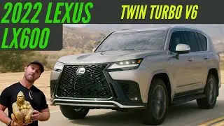 Обзор Lexus LX600 2022 года (легче, быстрее, мощнее, экономичнее)