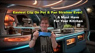Kitchen Strainer Clip On (Food Strainer)