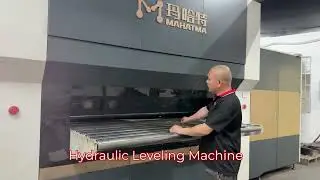 Hydraulic Leveling Machine | #MAHATMAGroup #Manufacturing