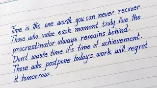Very beautiful cursive english handwriting like print|cursive handwriting with fountain pen