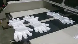 MSHGL-800 - Servo drive fully automatic tear-off PE gloves making machine