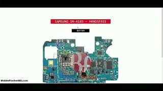 Samsung A10 SM-A105 Headsfree Problem Repair All Supply Jumper Ways #gsm_free_equipment