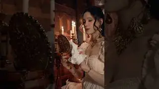 Regency ASMR 🕯️ Mini Comforting Roleplay (Candlelight, Whispering, Hair Brushing)