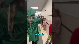 she gave her sister a big hug when she found out this