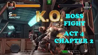 Marvel Contest of Champions - Final Boss in Act 4 Chapter 2 | Willpower In Action