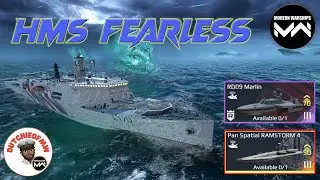 HMS Fearless x RD09 Marlin x Pan Spatial Ramstorm 4 | #modernwarships