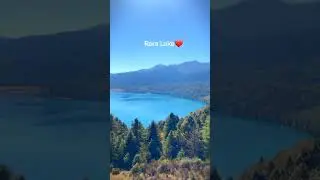 Beautiful lake of Nepal ❣️🇳🇵 #beauty #nature #nepal #mountain #raralake #shorts