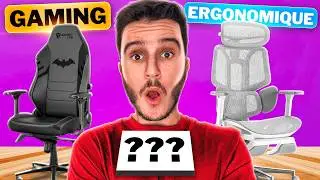 Chaise Gaming ou Chaise Ergonomique ? J&rsquo;ai test&eacute; les deux, voici mon verdict !
