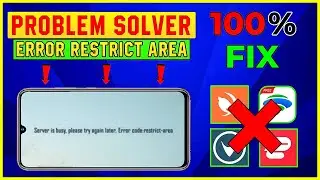 How To Fix Server Is Busy In Pubg Mobile |  Error Code Restrict Area Pubg Mobile - Pubg Mobile