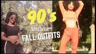 AESTHETICALLY PLEASING EP 1: CASUAL FALL OUTFITS | 90's Aesthetic Lookbook