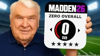I Rebuilt a ZERO Overall Team in Madden 26!