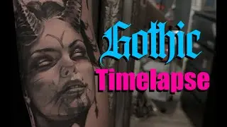Gothic Portrait TIMELAPSE